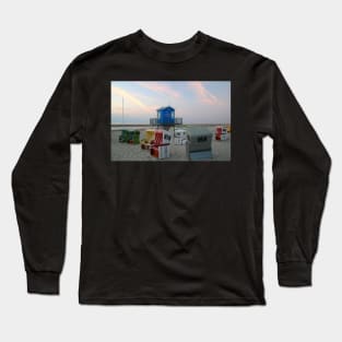 Main bath on the beach of Langeoog Long Sleeve T-Shirt